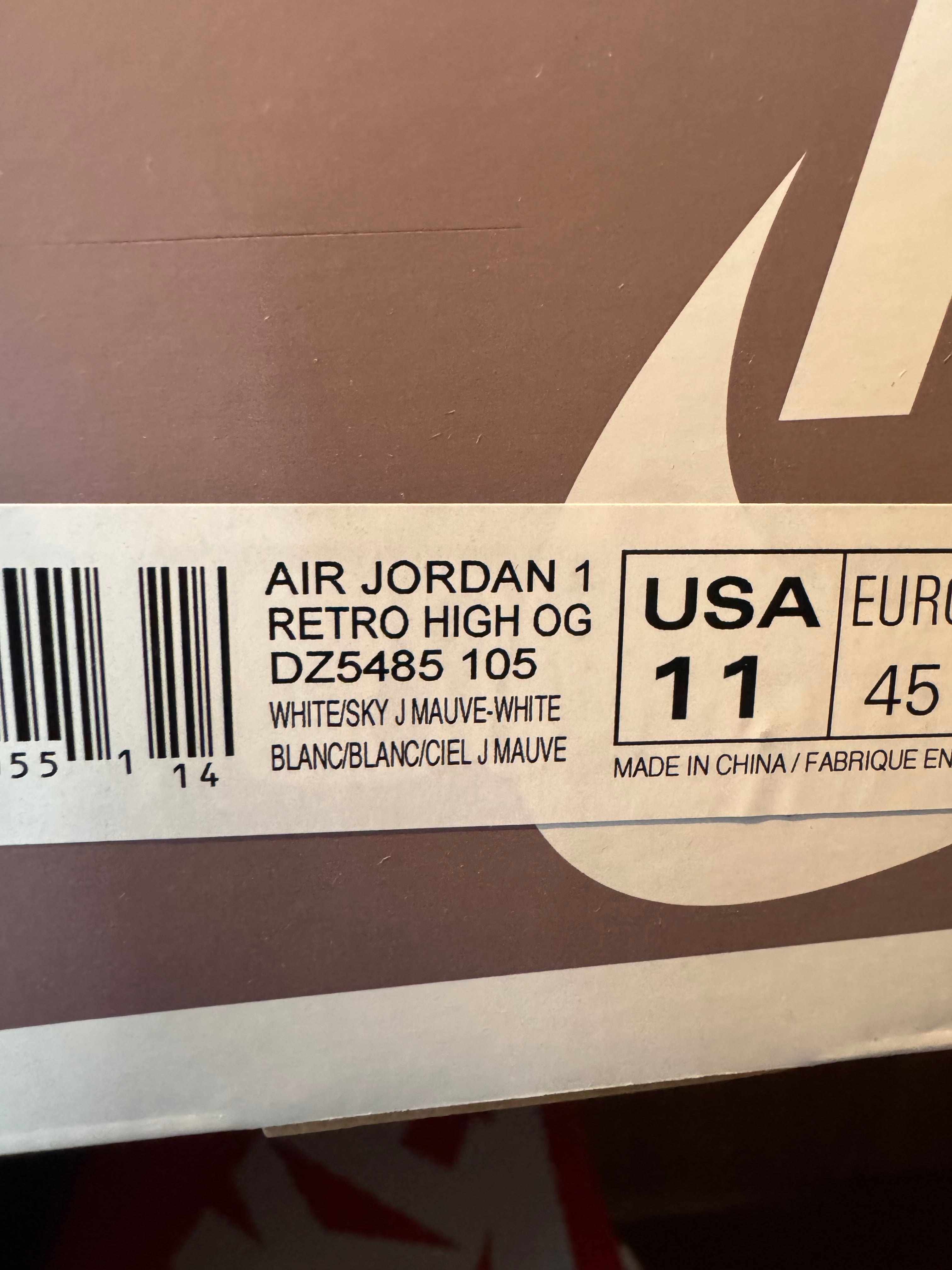 Air Jordan retro 1 OG