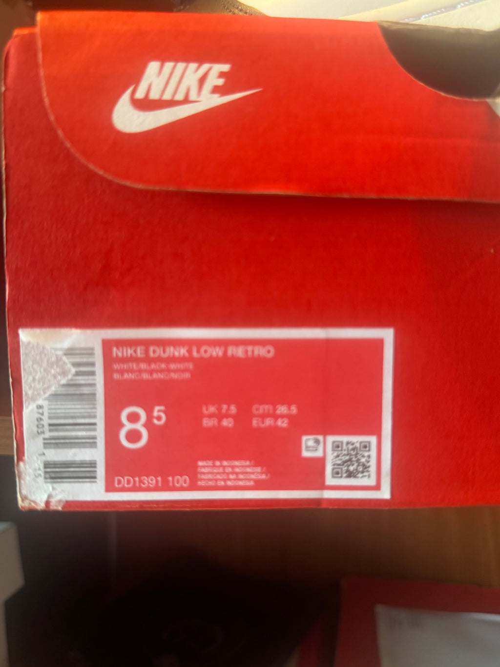 NIKE DUNK LOW RETRO