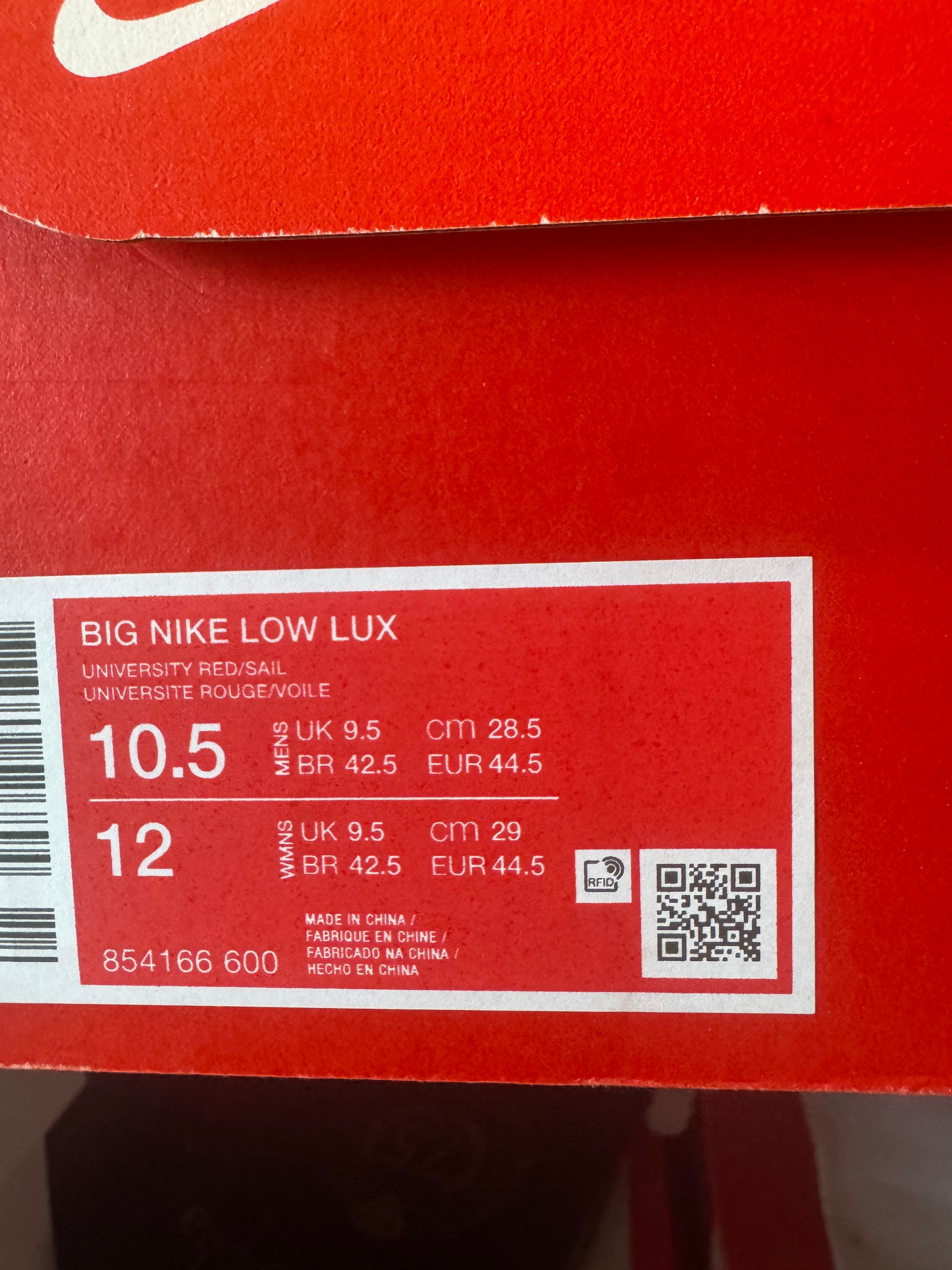 BIG NIKE LOW LUX